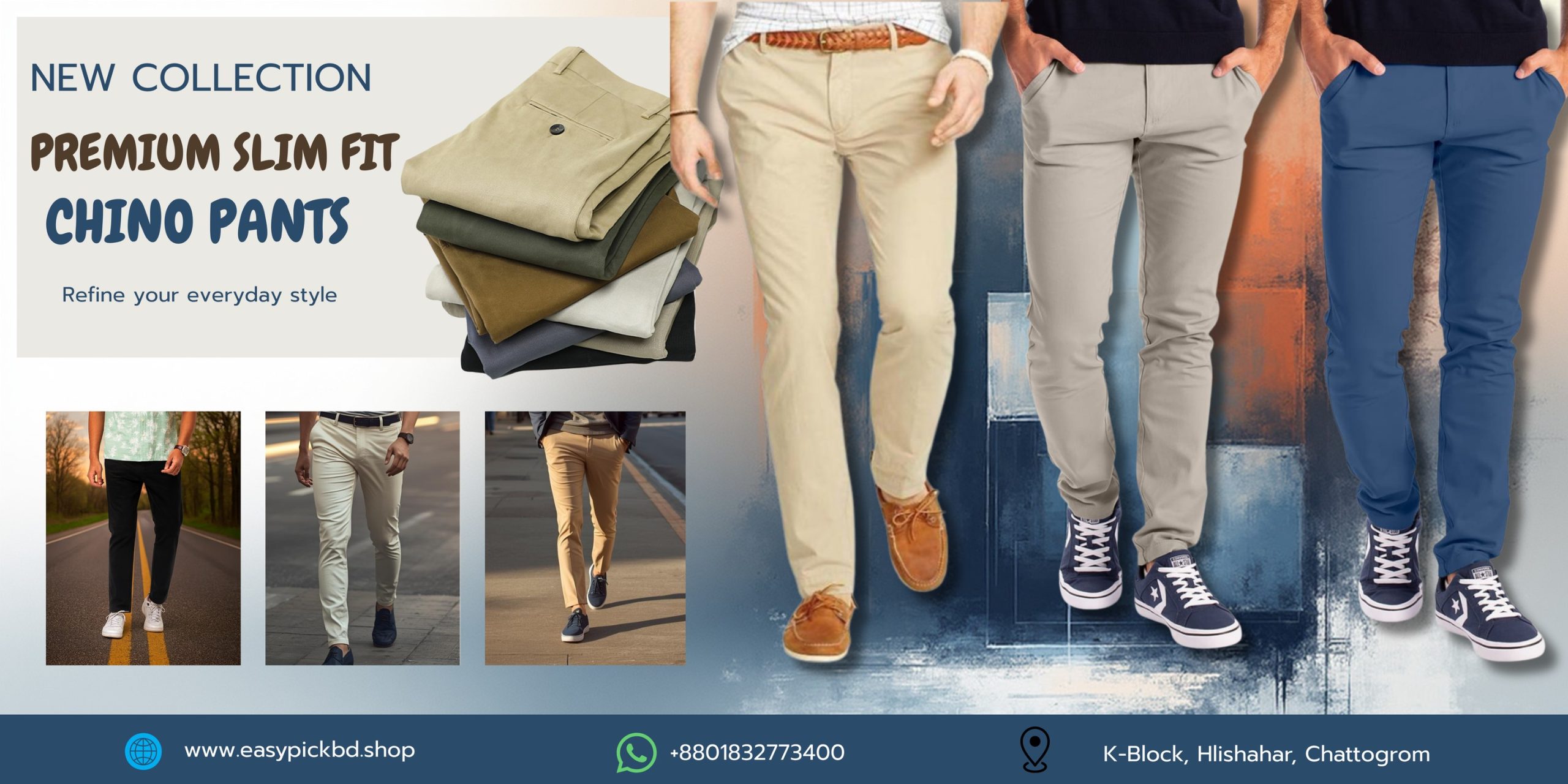 Premium Slim Fit Chinos Pant